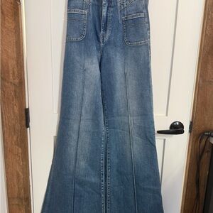 Classic Denim Flare Jeans